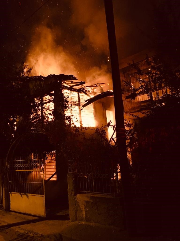 Tarsus’ta Ev Yangını