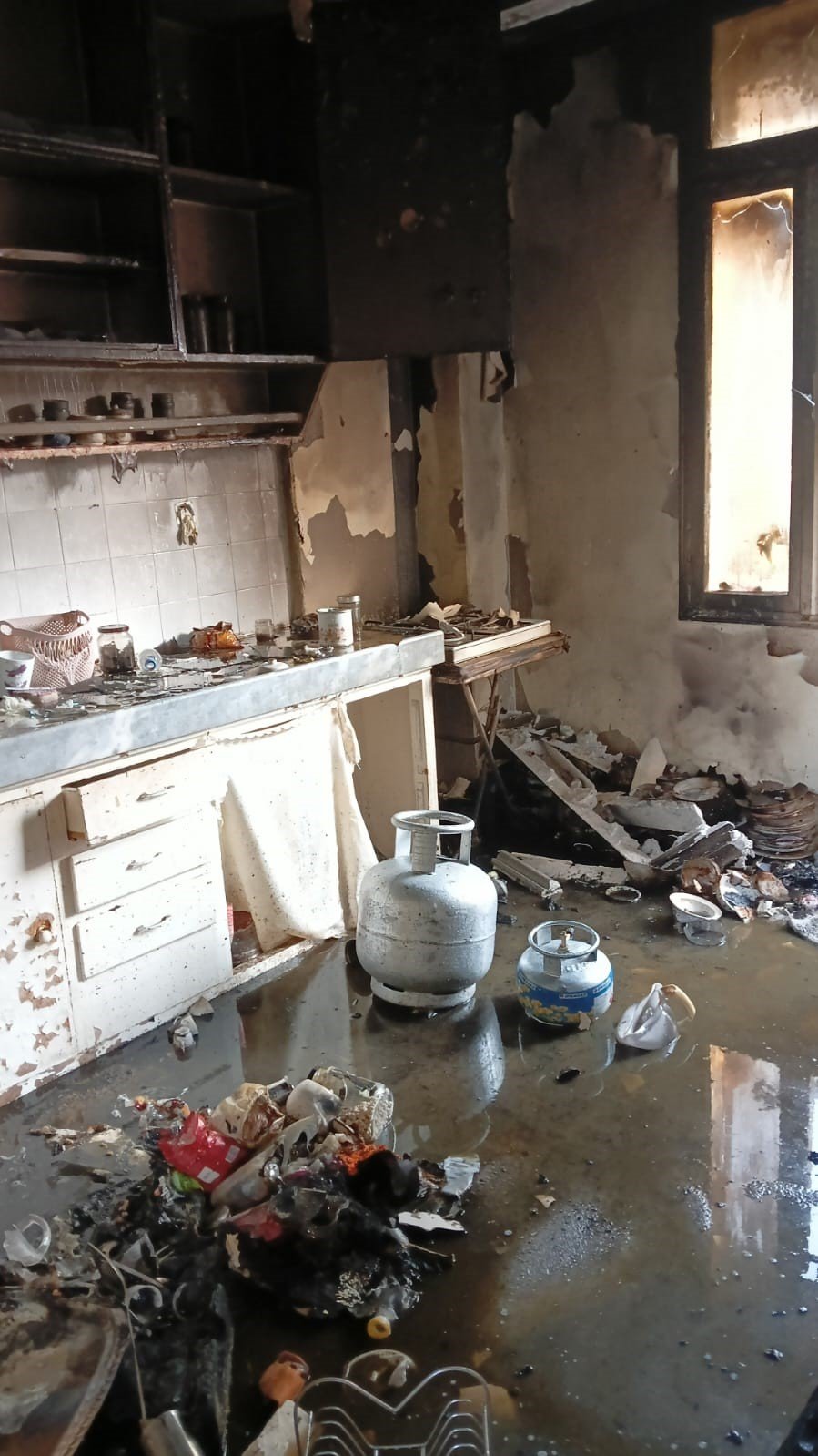 Tarsus’ta Ev Yangını