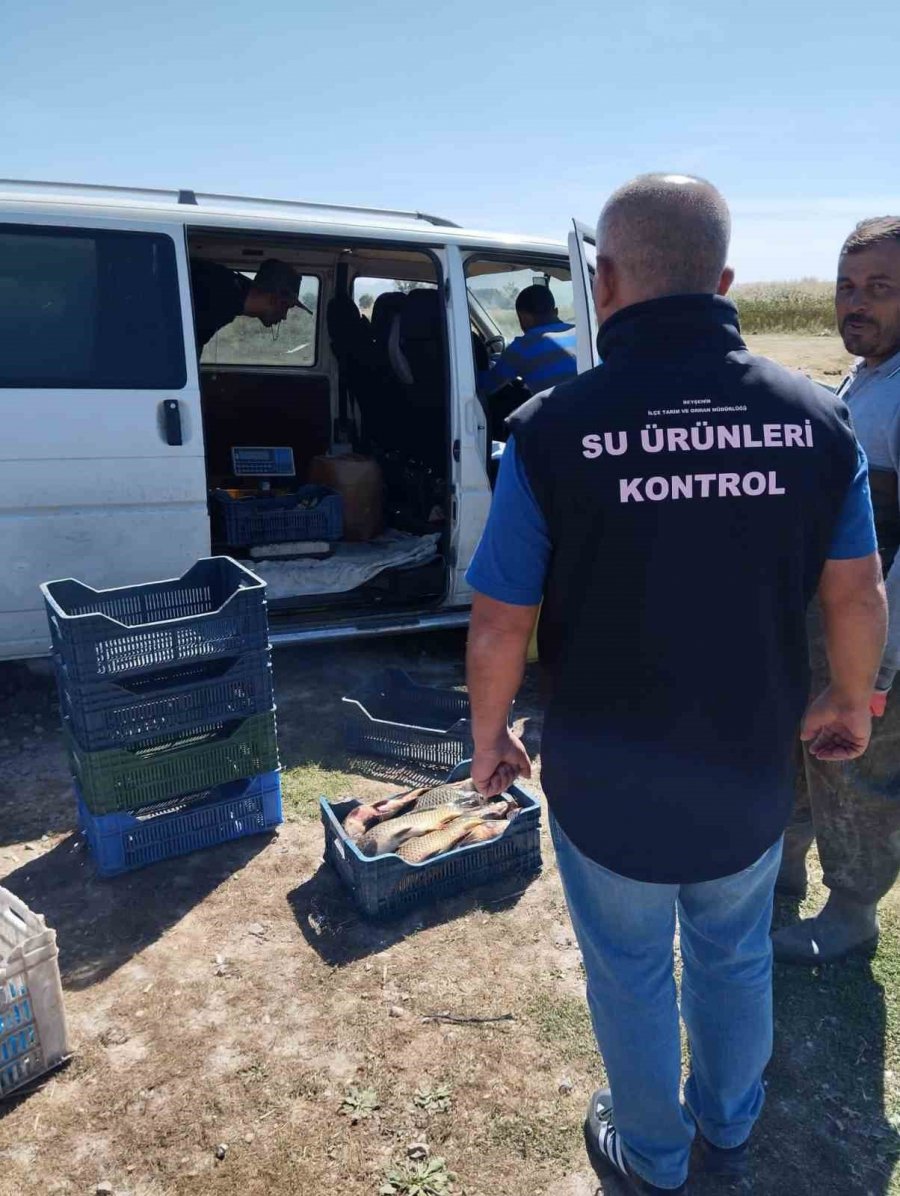 Beyşehir’de Göl Ve Göletlerdeki Avcılık Faaliyetlerine Şok Denetim