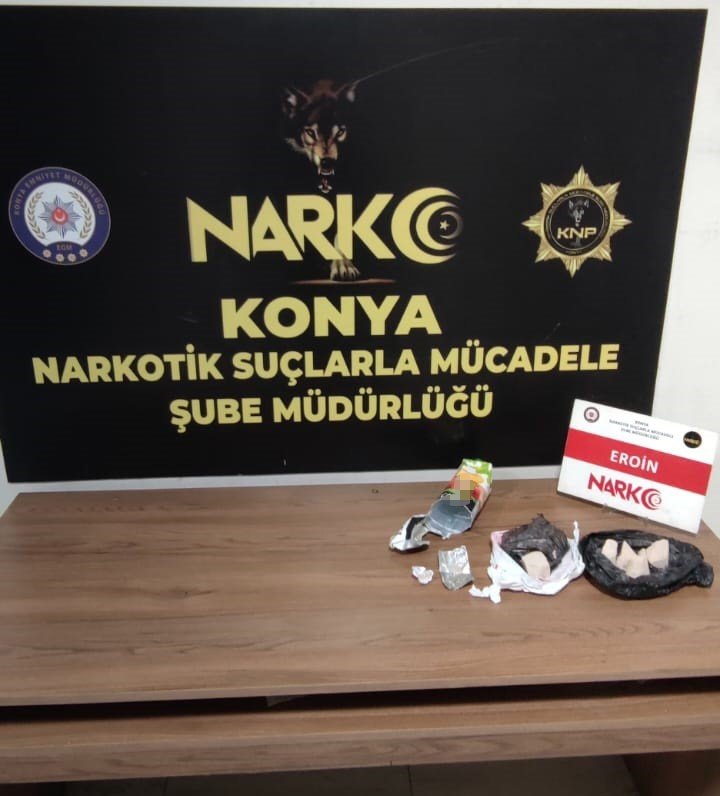 Konya’da Uyuşturucu Tacirlerine Operasyon