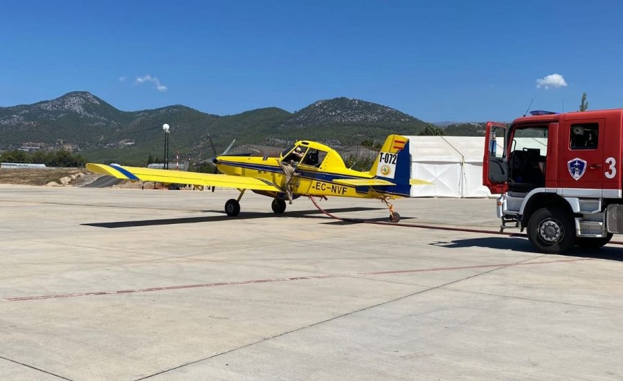 Yüz Binlerce Turistin Kullandığı Gazipaşa-alanya Havalimanı, Orman Yangınlarına Müdahalede Önemli Rol Oynuyor
