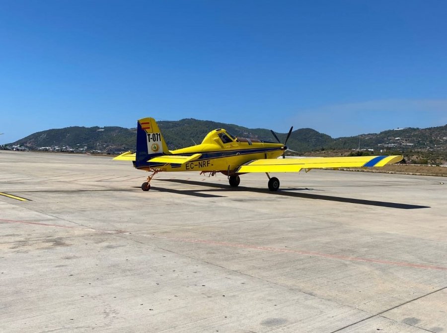 Yüz Binlerce Turistin Kullandığı Gazipaşa-alanya Havalimanı, Orman Yangınlarına Müdahalede Önemli Rol Oynuyor