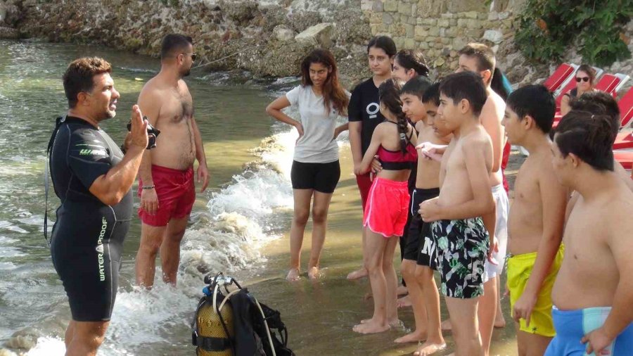 Özel Öğrenciler İlk Kez Dalış Heyecanı Yaşadı