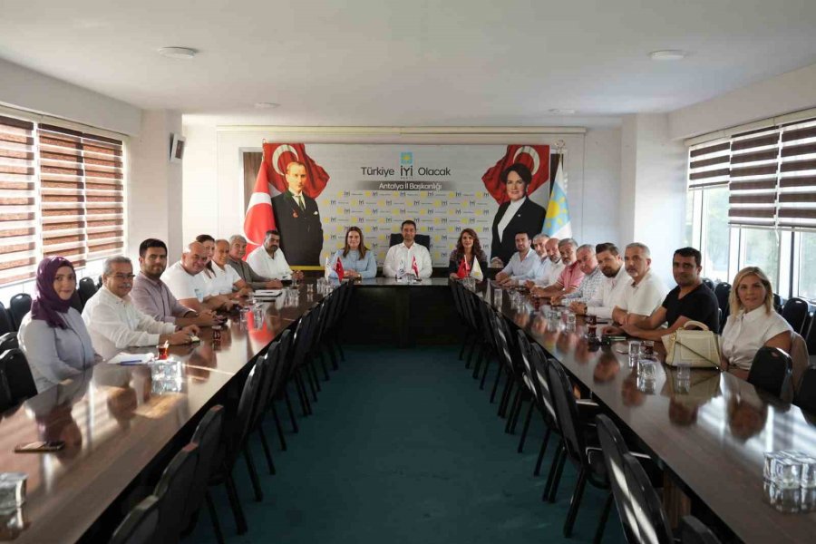 İyi Parti 6. Bölge Koordinatörü Tüfekci’den, Antalya’da Yerel Seçim Çalışması