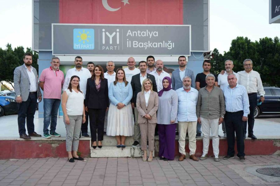 İyi Parti 6. Bölge Koordinatörü Tüfekci’den, Antalya’da Yerel Seçim Çalışması