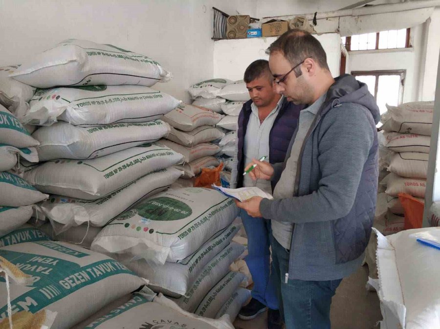 Beyşehir’de Gübre Bayisi Olan İşyerleri Denetlendi