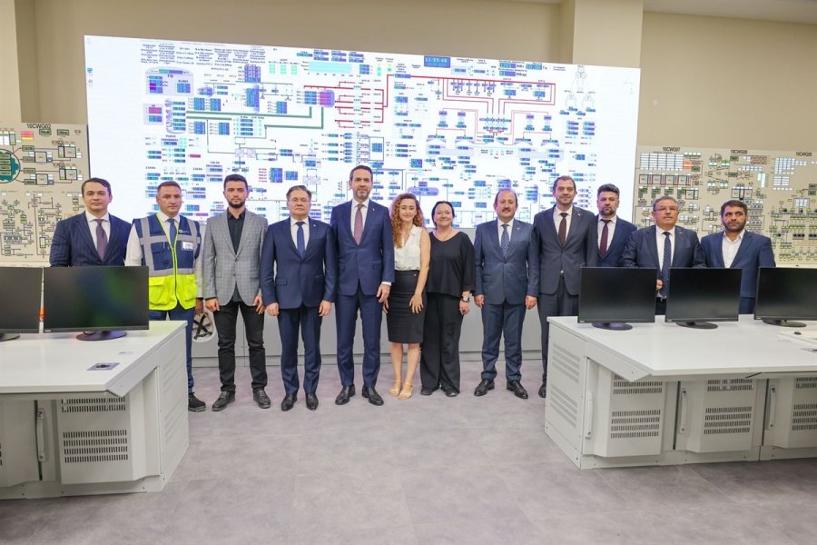 Bakan Bayraktar, Akkuyu Ngs’de İncelemelerde Bulundu