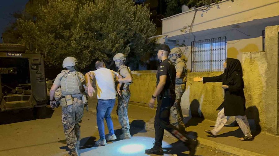 Mersin’de Pkk/kck Destekçilerine Operasyon: 12 Gözaltı