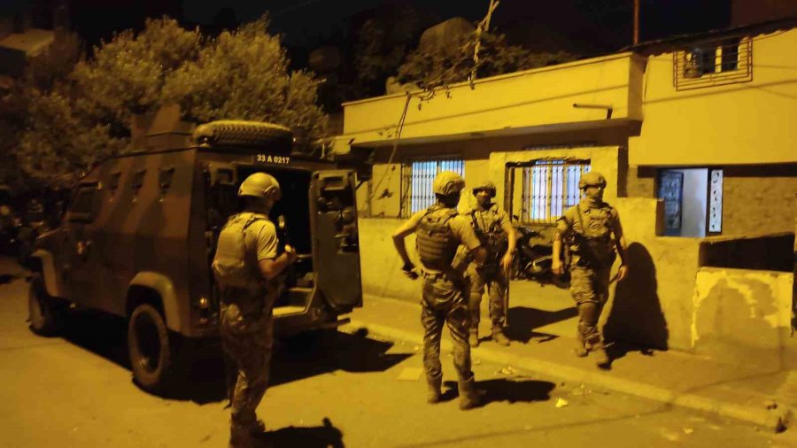 Mersin’de Pkk/kck Destekçilerine Operasyon: 12 Gözaltı