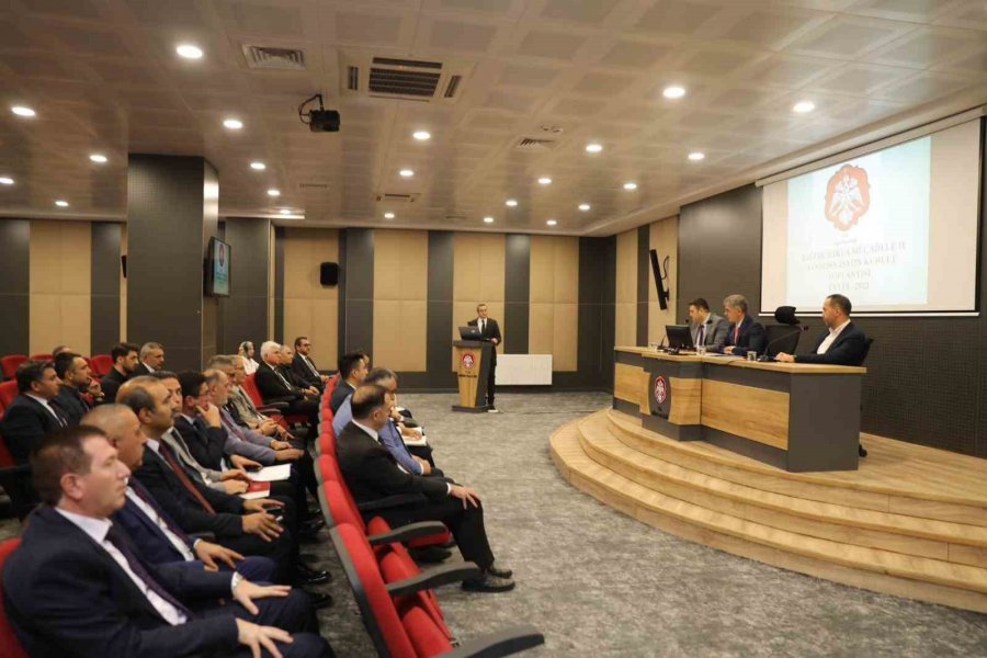 Niğde’de Bağımlılıkla Mücadele İl Koordinasyon Kurulu Toplantısı Yapıldı