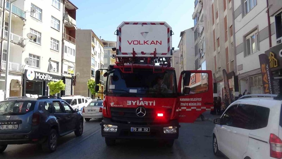 Dairede Gaz Kaçağı İhbarı Tüm Ekipleri Harekete Geçirdi