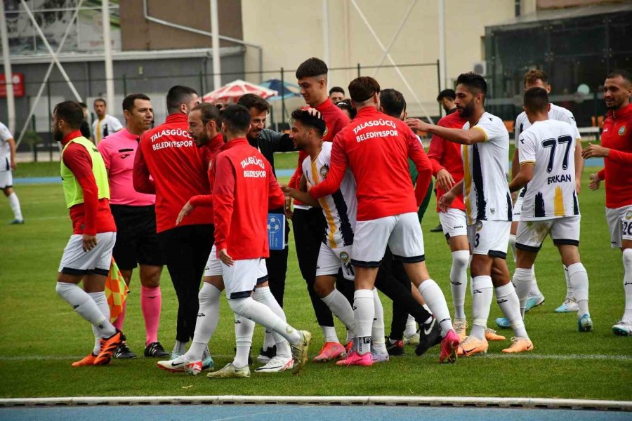 Tff 3.lig 1.grup: Talasgücü Belediyespor: 2-gümüşhanespor: 1