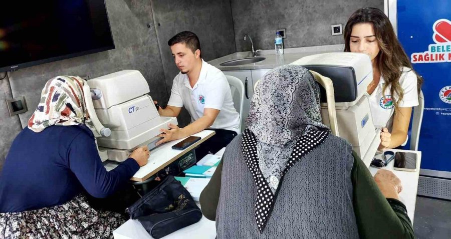 Kepez’in,mobil Sağlık Merkezi Muratpaşa’da