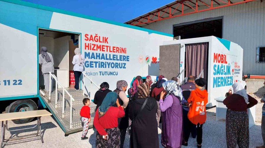 Kepez’in,mobil Sağlık Merkezi Muratpaşa’da