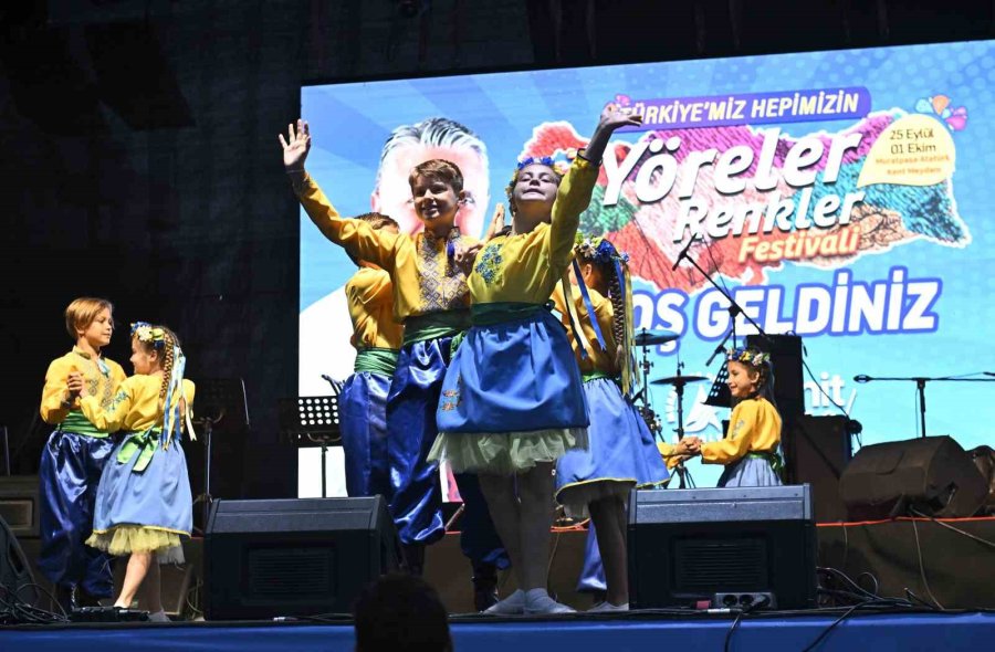 Muratpaşa’nın, Yöreler Renkler Festivali Sona Erdi