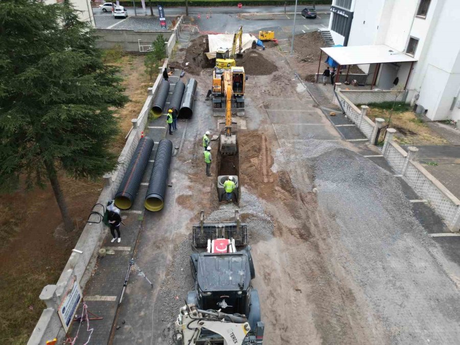 Sel Ve Su Taşkınlarını Önleyecek 10 Milyon Tl’lik Altyapı Çalışması