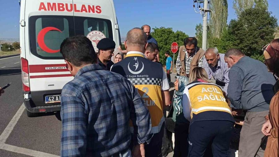 Konya’da Öğretmenlerin Olduğu Araç Otomobille Çarpıştı: 6 Yaralı