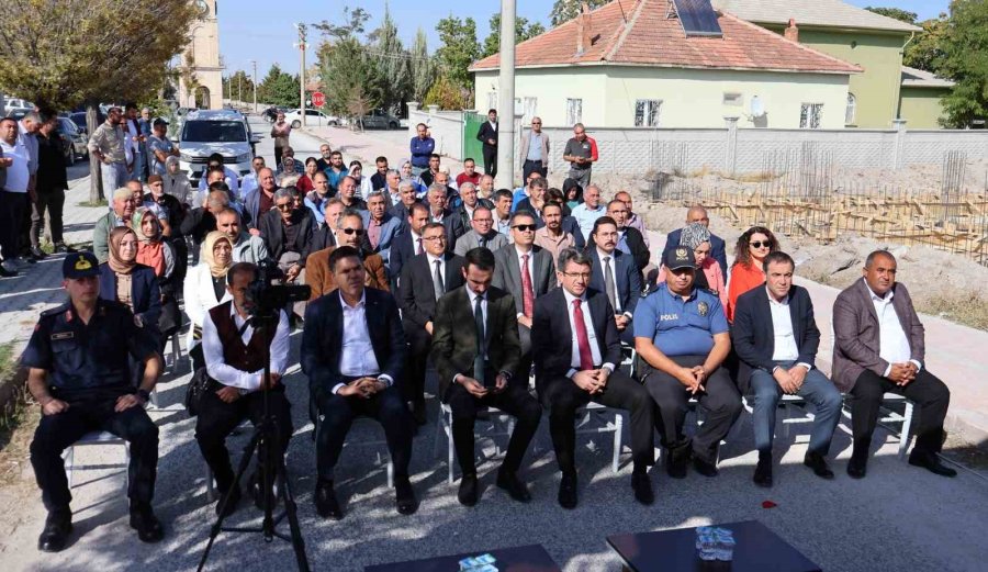 Sultanhanı’nda 112 Acil Ve Aile Sağlığı Merkezinin Temeli Atıldı