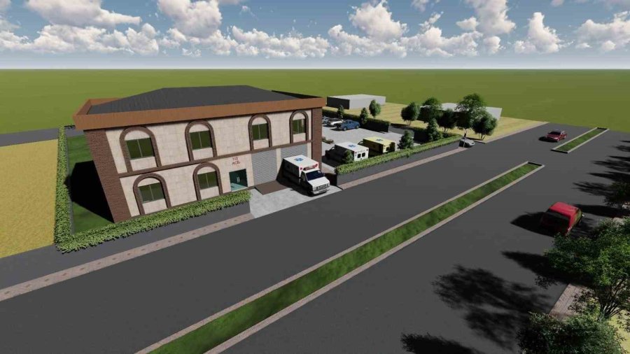 Sultanhanı’nda 112 Acil Ve Aile Sağlığı Merkezinin Temeli Atıldı