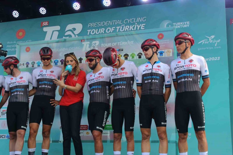 Cumhurbaşkanlığı Türkiye Bisiklet Turu’nda Alanya-antalya Etabının Startı Verildi