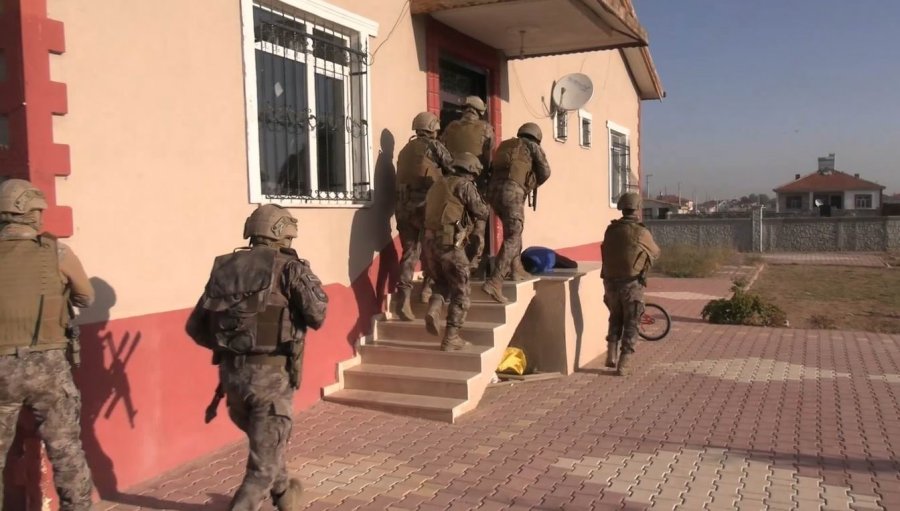 Konya Polisinden Zehir Tacirlerine Operasyon