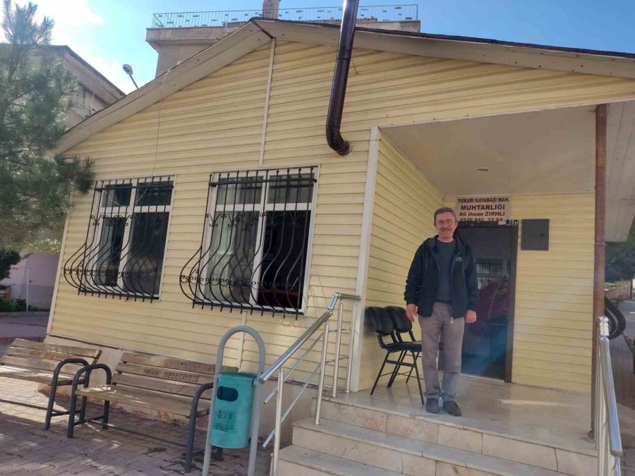 Niğde’de Mahalle Muhtarından Örnek Davranış