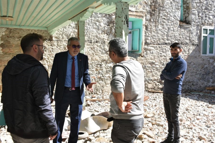 Şeyh Kuddusi Cami’nin Restorasyon Çalışmaları Devam Ediyor