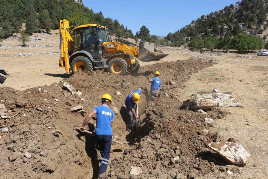 İbradı Ormana’ya İçme Suyu İmalatı