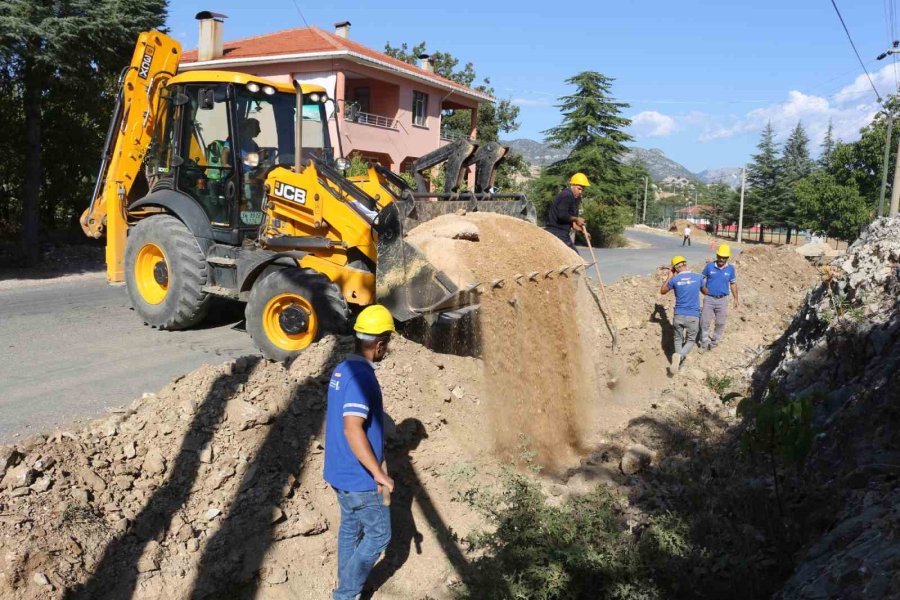 İbradı Ormana’ya İçme Suyu İmalatı