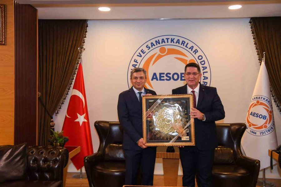 Vali Şahin: "güçlü Ekonomi, Güçlü Esnaf İle Olur