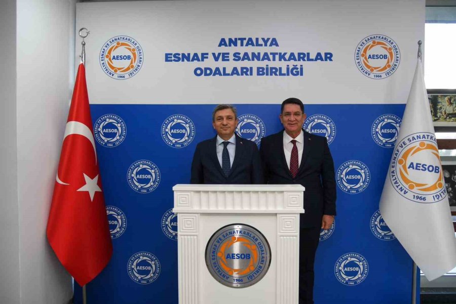 Vali Şahin: "güçlü Ekonomi, Güçlü Esnaf İle Olur