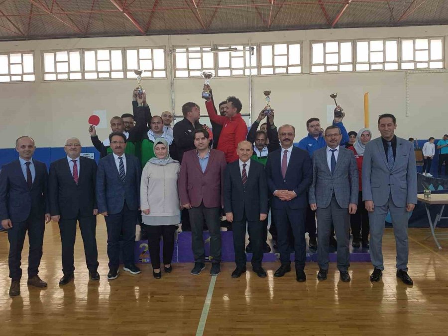 Toplum Ruh Sağlığı Merkezlerinde Tedavi Görenler Turnuvada Yarıştı