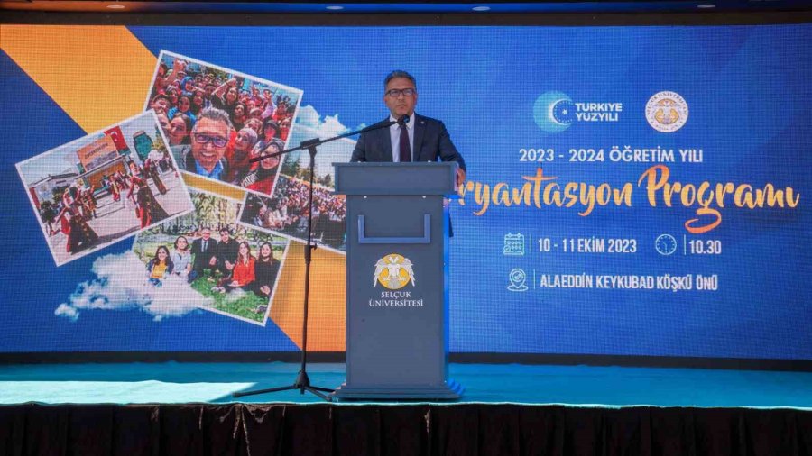 Selçuk Üniversitesinde Oryantasyon Programı Başladı