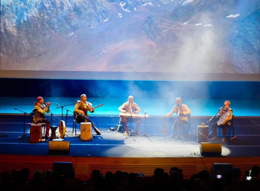 Turan Ethno- Folk Ensemble Erü’de Sahne Aldı