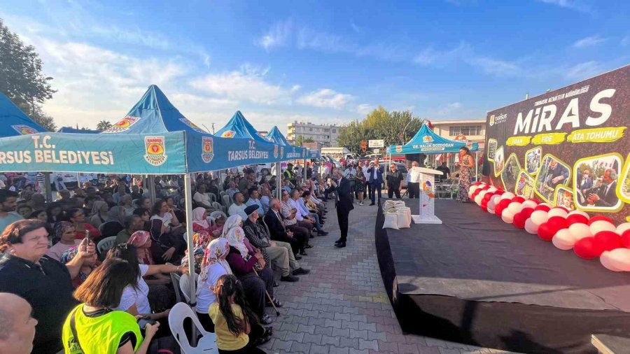 Tarsus’ta 1 Milyon Fide, 30 Ton Buğday Ve 250 Bin Fidan Ücretsiz Dağıtıldı