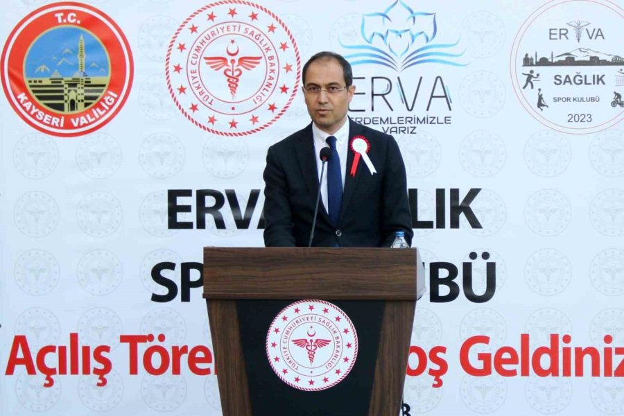 Erva Sağlık Spor Kulübünün Açılışı Gerçekleştirildi