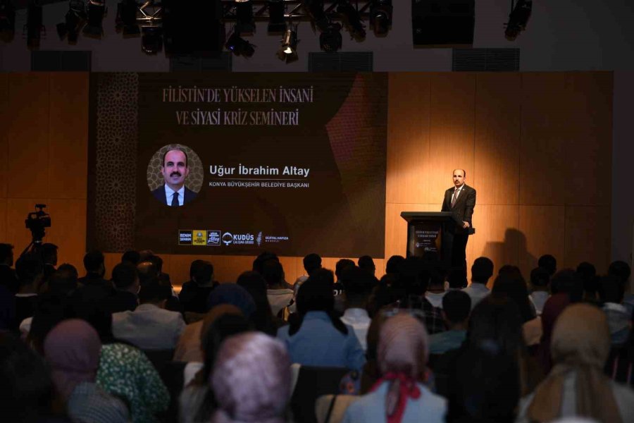 Başkan Altay: “israil Savaş Değil, Katliam Ve Soykırım Yapıyor”