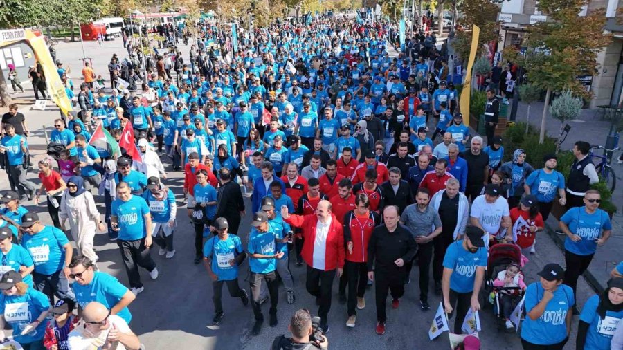 Binlerce Sporcu 2. Uluslararası Konya Yarı Maratonu’nda “iyilik” İçin Koştu