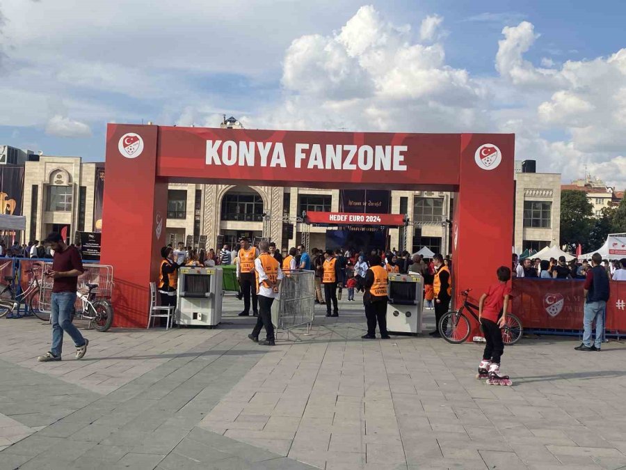 Konya’da Milli Maç Heyecanı