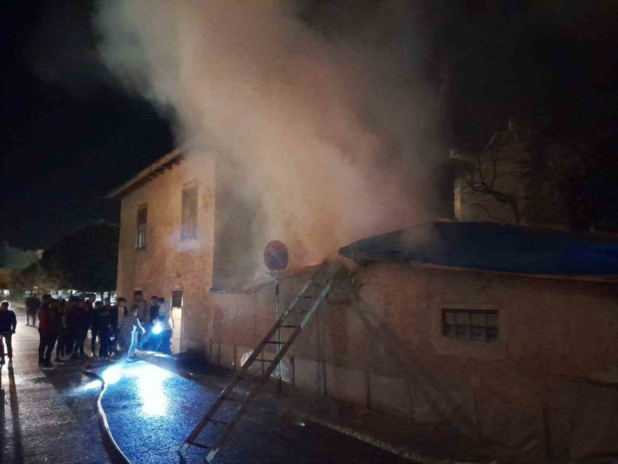 Konya’da Ev Yangını