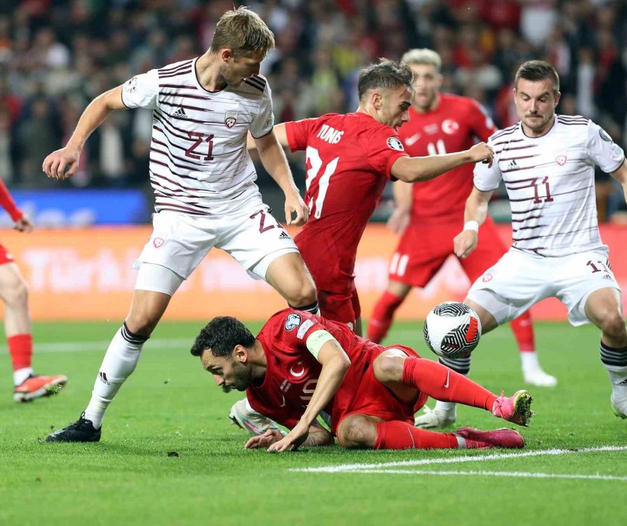 Euro 2024 Elemeleri: Türkiye: 4 - Letonya: 0 (maç Sonucu)