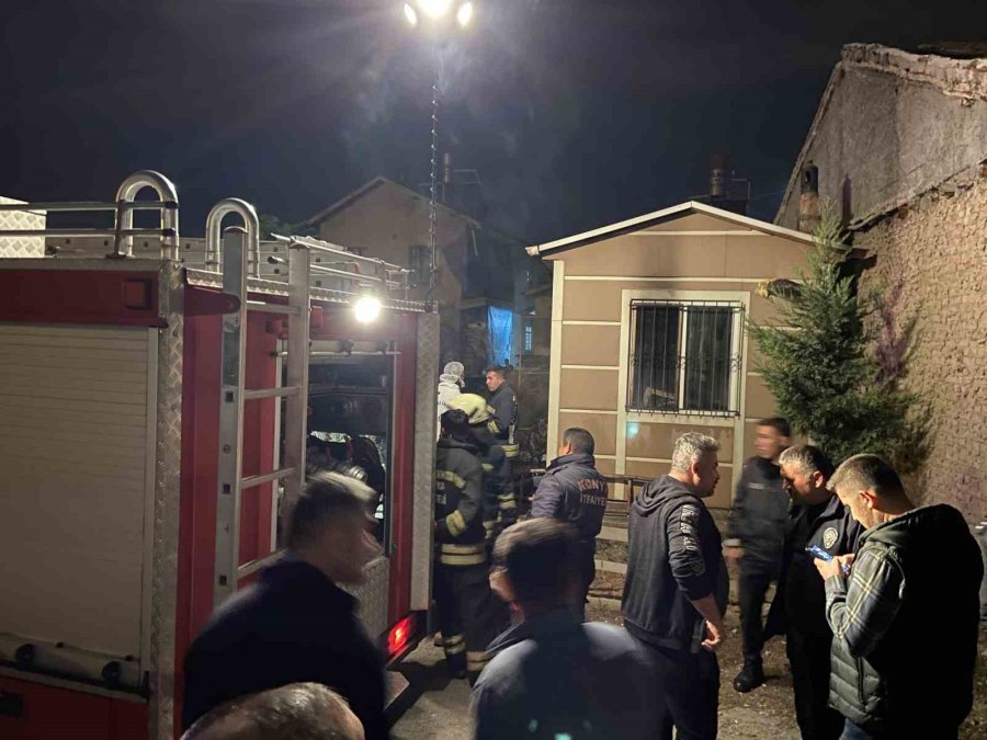Konya’da Prefabrik Evde Yangın: 1 Ölü