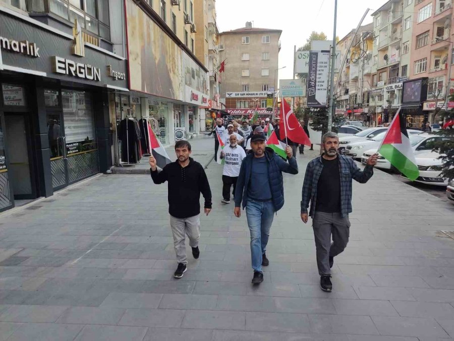 Filistin’e Doğru Yürüyen Gruba Niğde’den De Katılanlar Oldu
