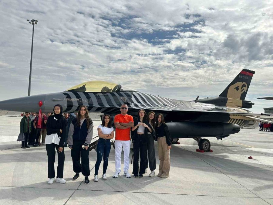 Konya 3’üncü Ana Jet Üssü Kapılarını Lise Öğrencileri İçin Açtı