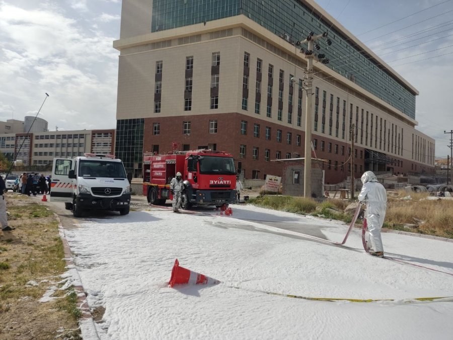 Niğde’de Yapılan Kbrn Tatbikatı Gerçeğini Aratmadı