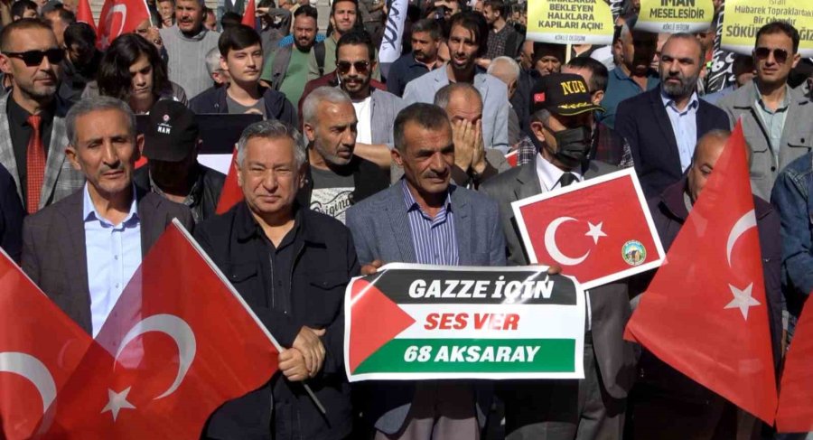 Karaman Ve Aksaray’da Filistin’de Hayatını Kaybedenler İçin Gıyabi Cenaze Namazı Kılındı