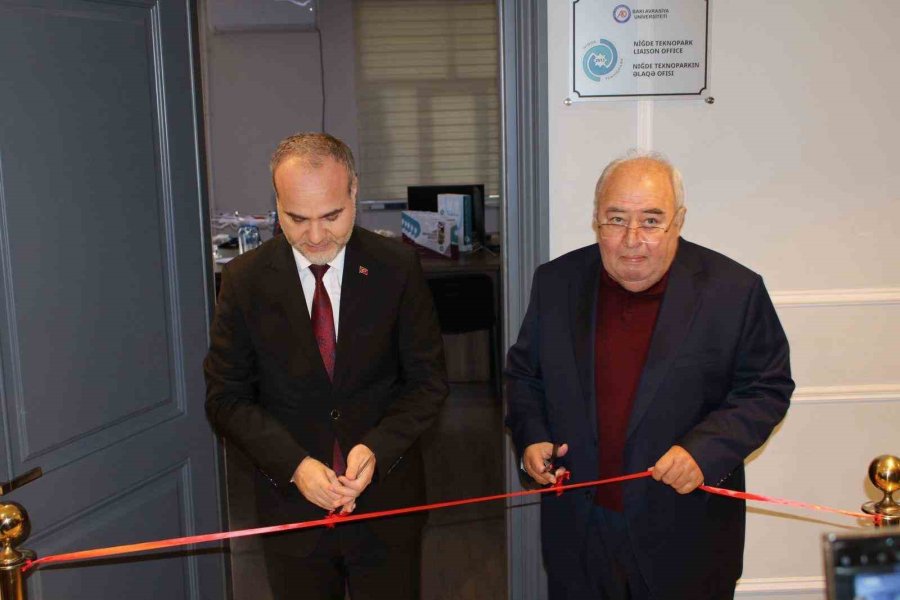 Niğde Teknopark İrtibat Ofisi Azerbaycan’da Da Açıldı