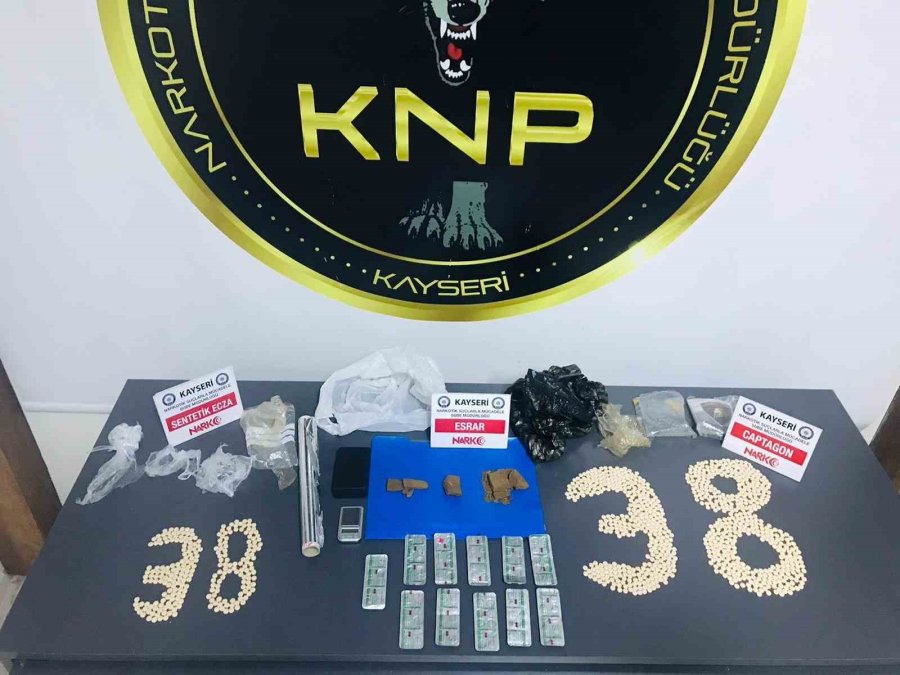 Narkotik Ekipleri Kayseri’de Uyuşturucuya Geçit Vermiyor