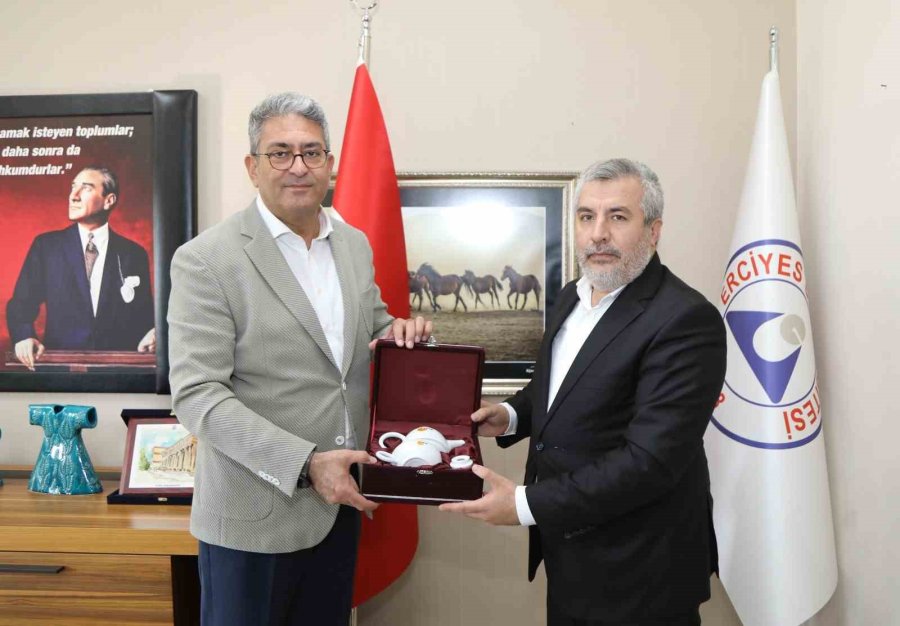 Ösym Başkanı Prof. Dr. Ersoy, Erü’yü Ziyaret Etti
