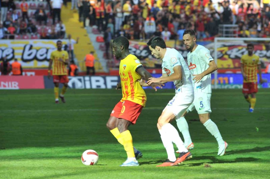 Trendyol Süper Lig: Kayserispor: 3 - Ç. Rizespor: 1 (maç Sonucu)